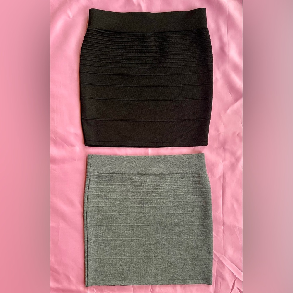 NWT (2 for 15) Mini Skirts size L (juniors)